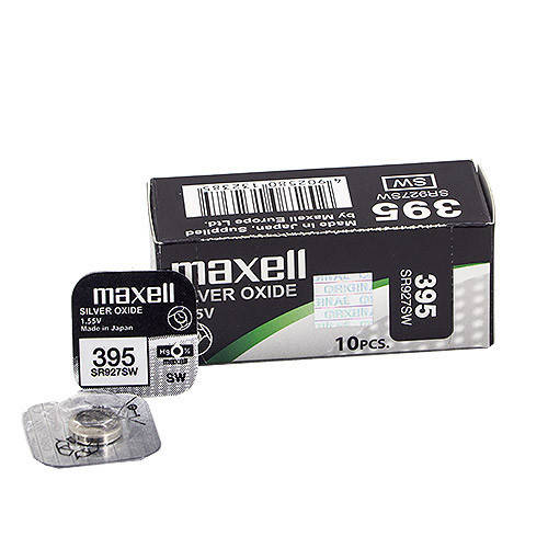 

Батарейки 395 Maxell (SR927SW, G7) серебро