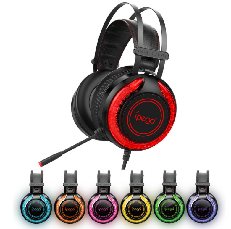 

Проводная гарнитура Pg-r015 seven color наушники игровые