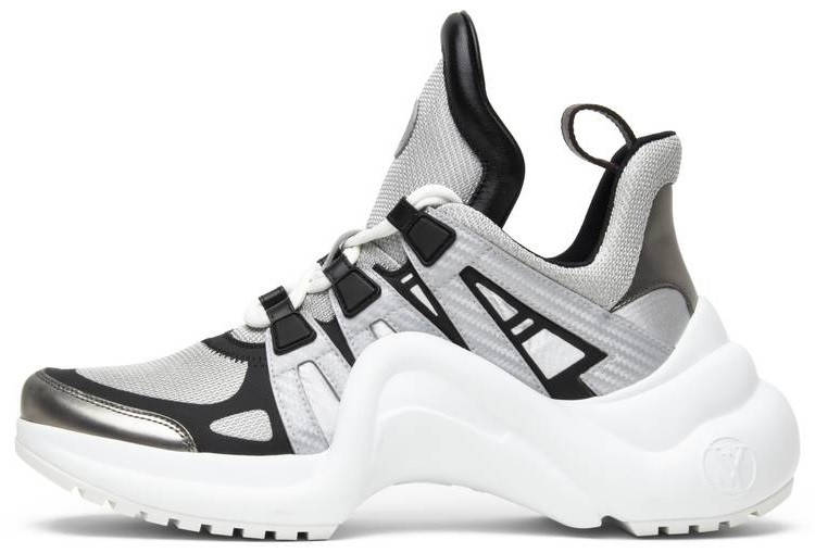 

Женские кроссовки Louis Vuitton Archlight White Silver (луи витон, белые/серые), Серебристый