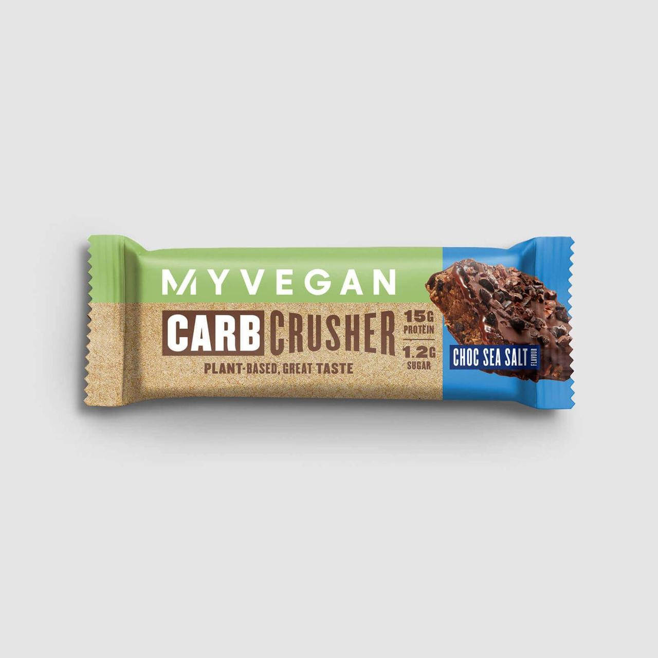 

Батончик Carb Crusher - Шоколад и морская соль 60г MyProtein MyVegan Майпротеин