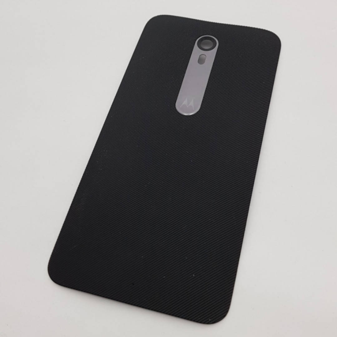 

Задняя крышка Motorola X Style XT1572 Черный Сервисный оригинал с разборки