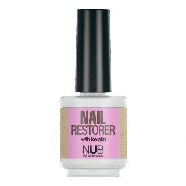 

Средство для восстановления ногтей с кератином NUB NAIL RESTOR 15 мл ER