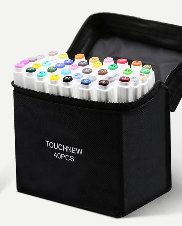 

Маркеры для скетчинга Touchfive Набор для дизайнеров одежды 30 цветов
