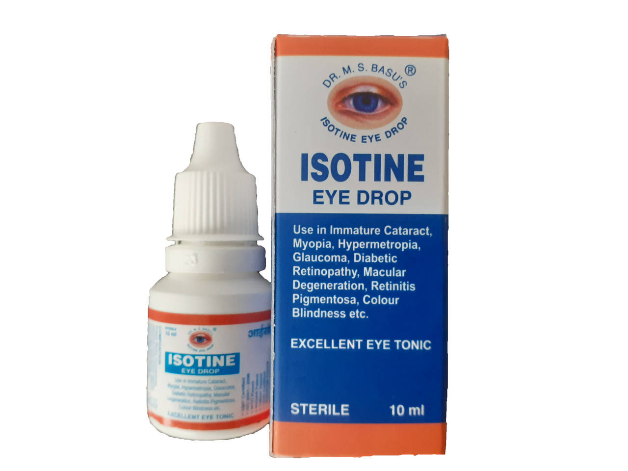 

Глазные капли Isotine, Изотайн, Айсотин, тоник для глаз, против катаракты
