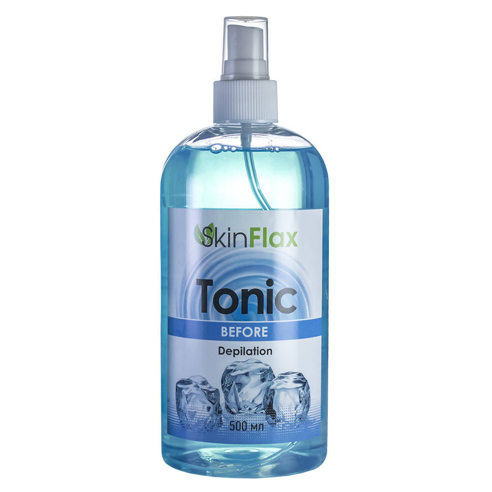 

Охлаждающий тоник перед депиляцией Skin Flax 500 мл