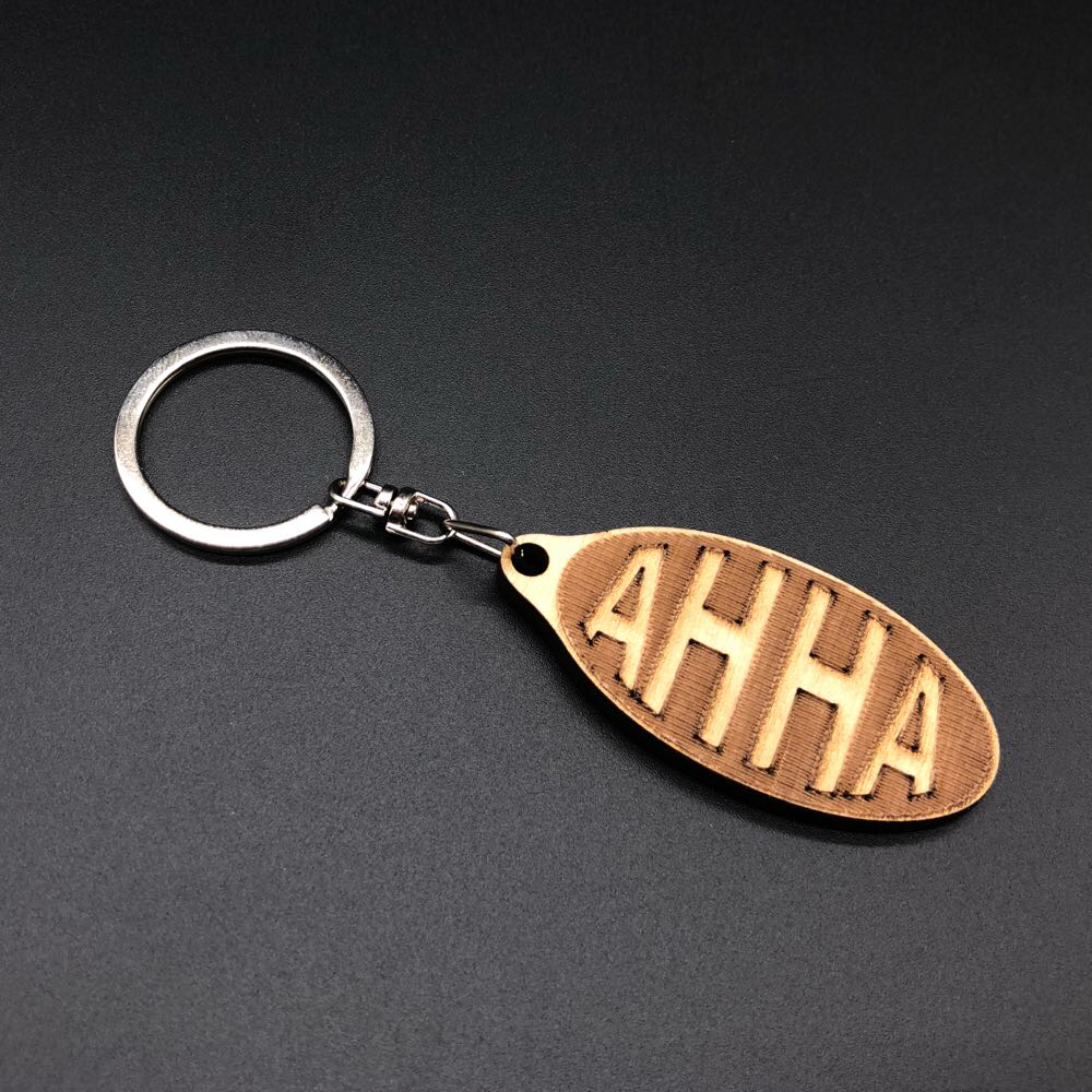 

Брелок деревянный. АННА. 60х30мм