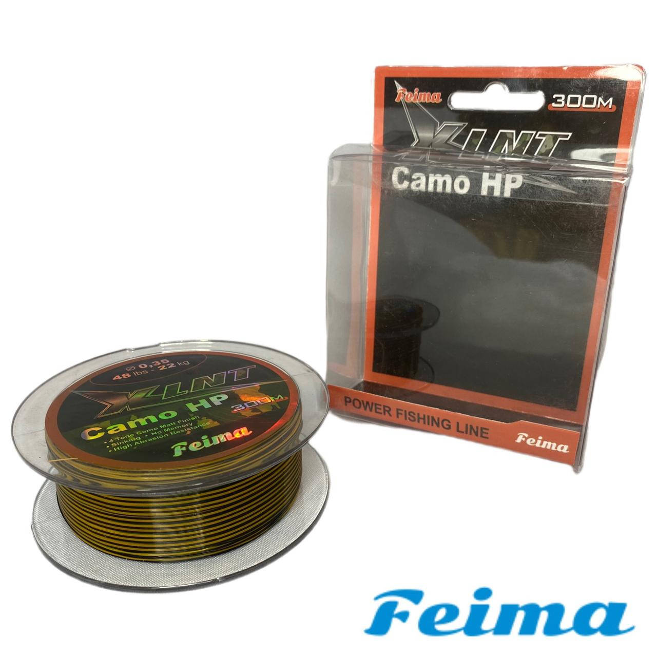 

Леска Feima Xlnt Camo HP 0.30 - 0.40 mm 300 m, Разные цвета