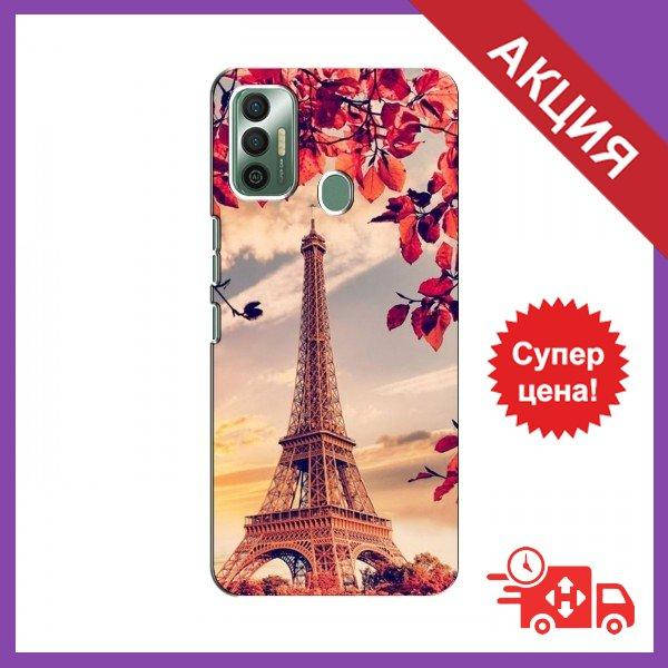 

Чехол с принтом для TECNO Spark 7 (KF6n) / Чехол с картинкой на Техно / Чехол для TECNO Spark 7 (KF6n) (Paris