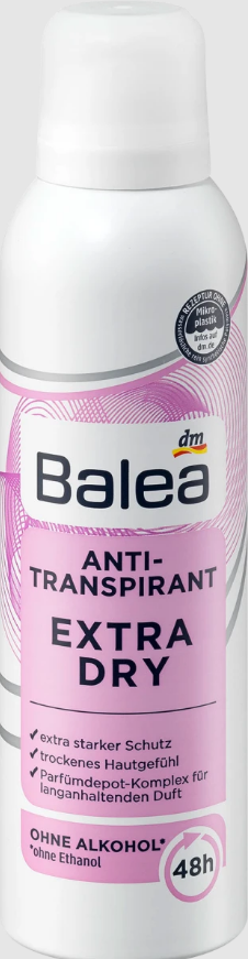 

Дезодорант-спрей Balea 200мл жіночий Extra Dry