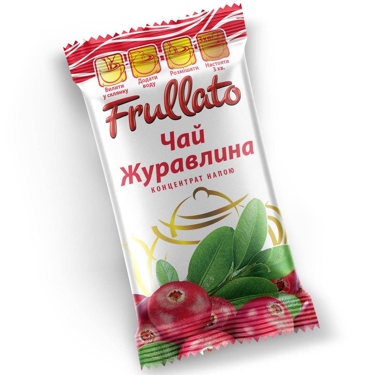 

Чай Frullato натуральный концентрированный живой Клюква, 1 шт - 40 г