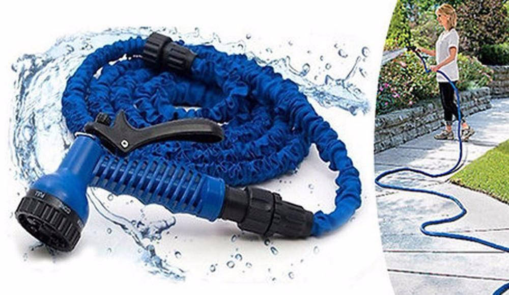 

Садовый шланг Expandable Hose 60м + насадка-распылитель для полива