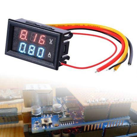 

Вольтметр Амперметр Измеритель напряжения и тока цифровой до 110 v 10 A