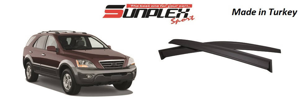 

Дефлектор на окна (ветровики) SUNPLEX KIA SORENTO 2007-2014 SP-S-78