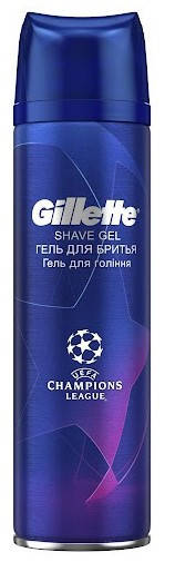 

Гель для гоління Gillette Fusion 200мл Sensitive Champions League