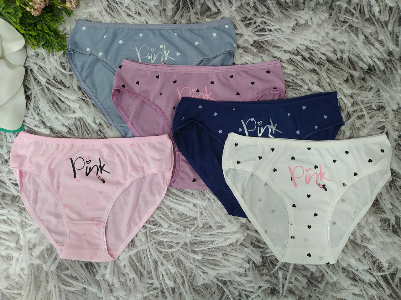 

Трусики детские 2XL на 12-14 лет для девочки хлопок 2114, Разные цвета