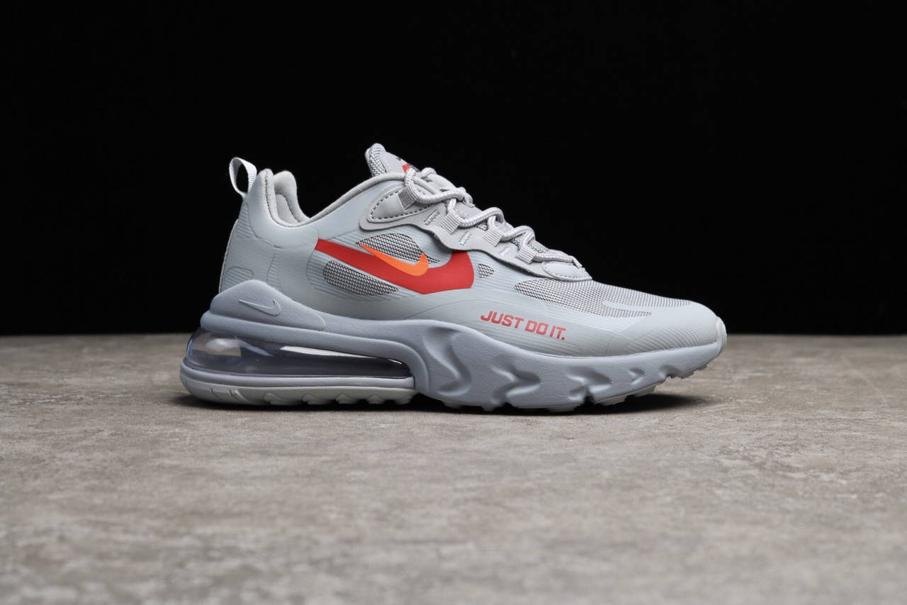 

Кроссовки Nike Air Max 270 React Just Do It "Серые", Серый