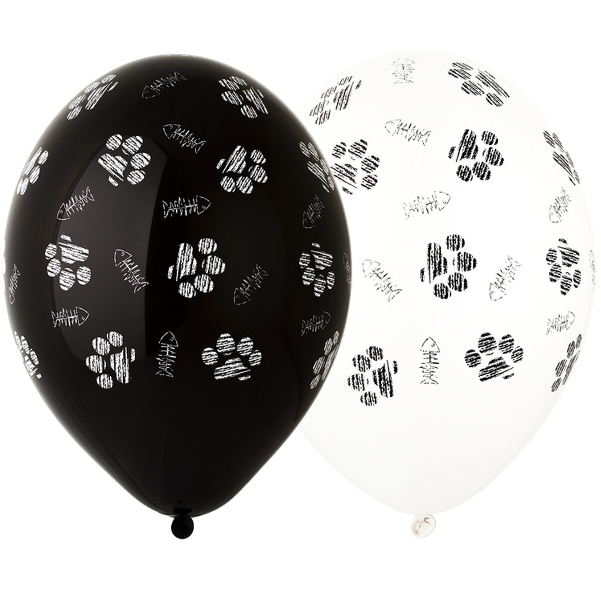 

Латексный шарик BELBAL 12"(30 см) Котики Лапки, Персиковый