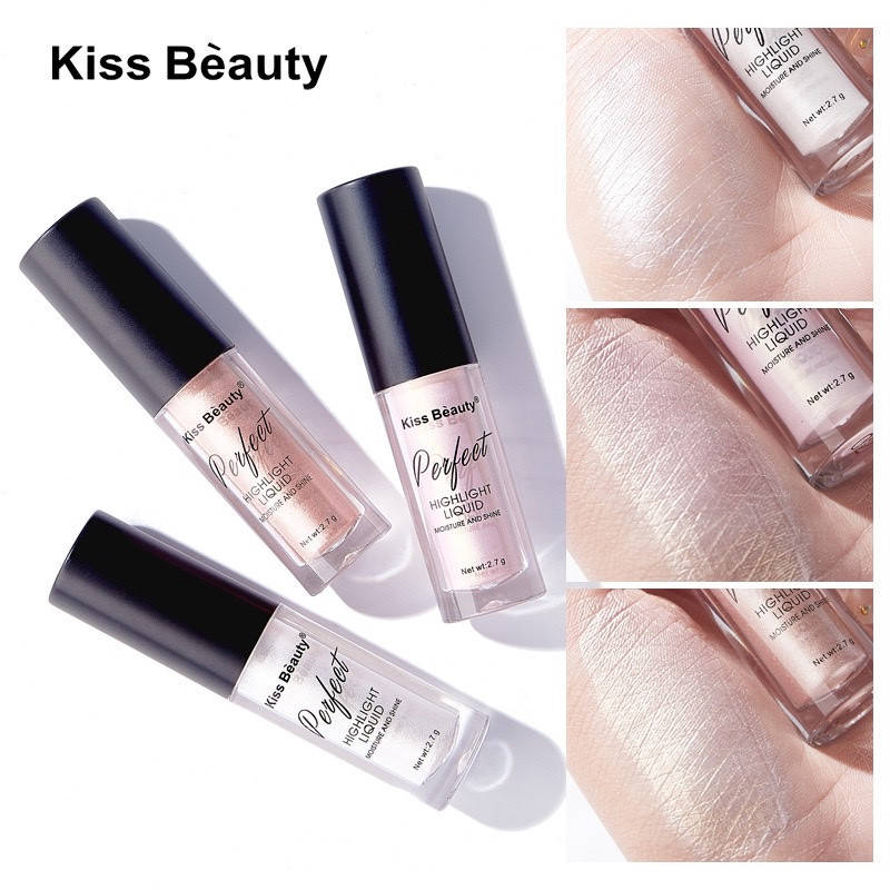 

Жидкие хайлайтеры Kiss Beauty Perfect Highlighter Liquid