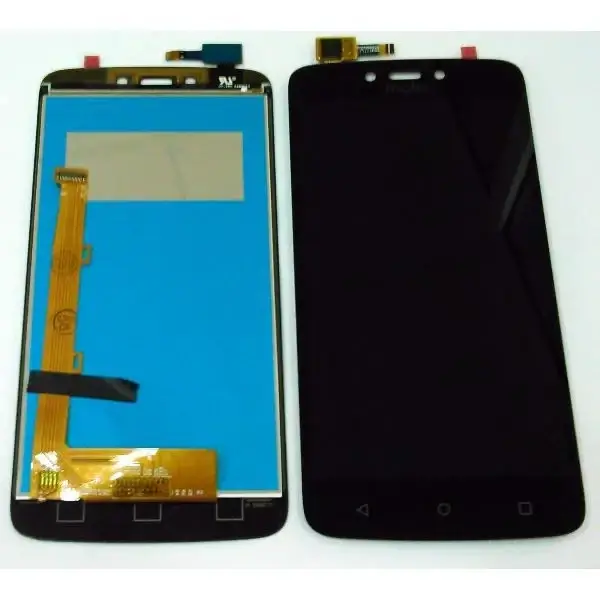 

Дисплей Motorola Moto C Plus XT1723 модуль в сборе с тачскрином, черный