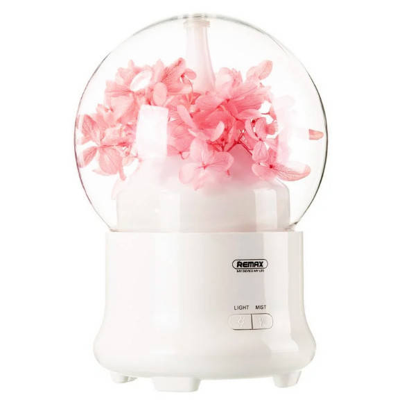 

Увлажнитель воздуха (аромадиффузор) Remax Flower Aroma Lamp RT-A700 Hydrangea