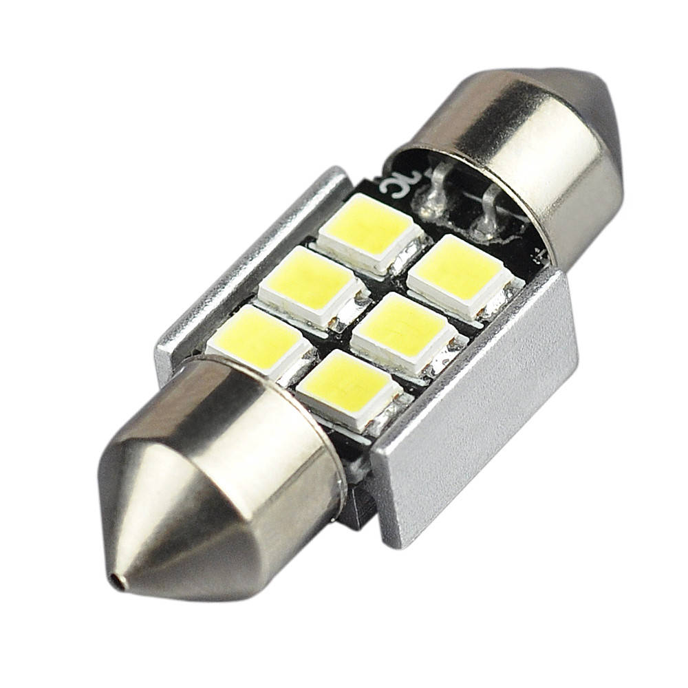 

6SMD 2835 31mm Canbus(с обманкой)