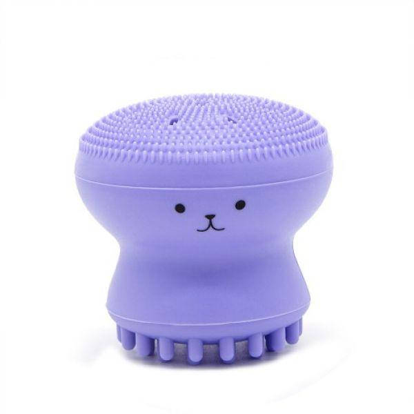 

Отшелушивающая силиконовая щеточка для очистки пор и массажа лица Etude House My Beauty Tool синяя, Синий