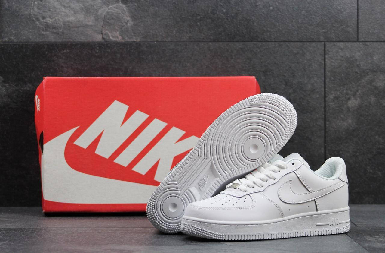 

Кросовки NIKE AIR FORCE БЕЛЫЕ НИЗКИЕ! Аир форс Белые! мода 2019 ! 38