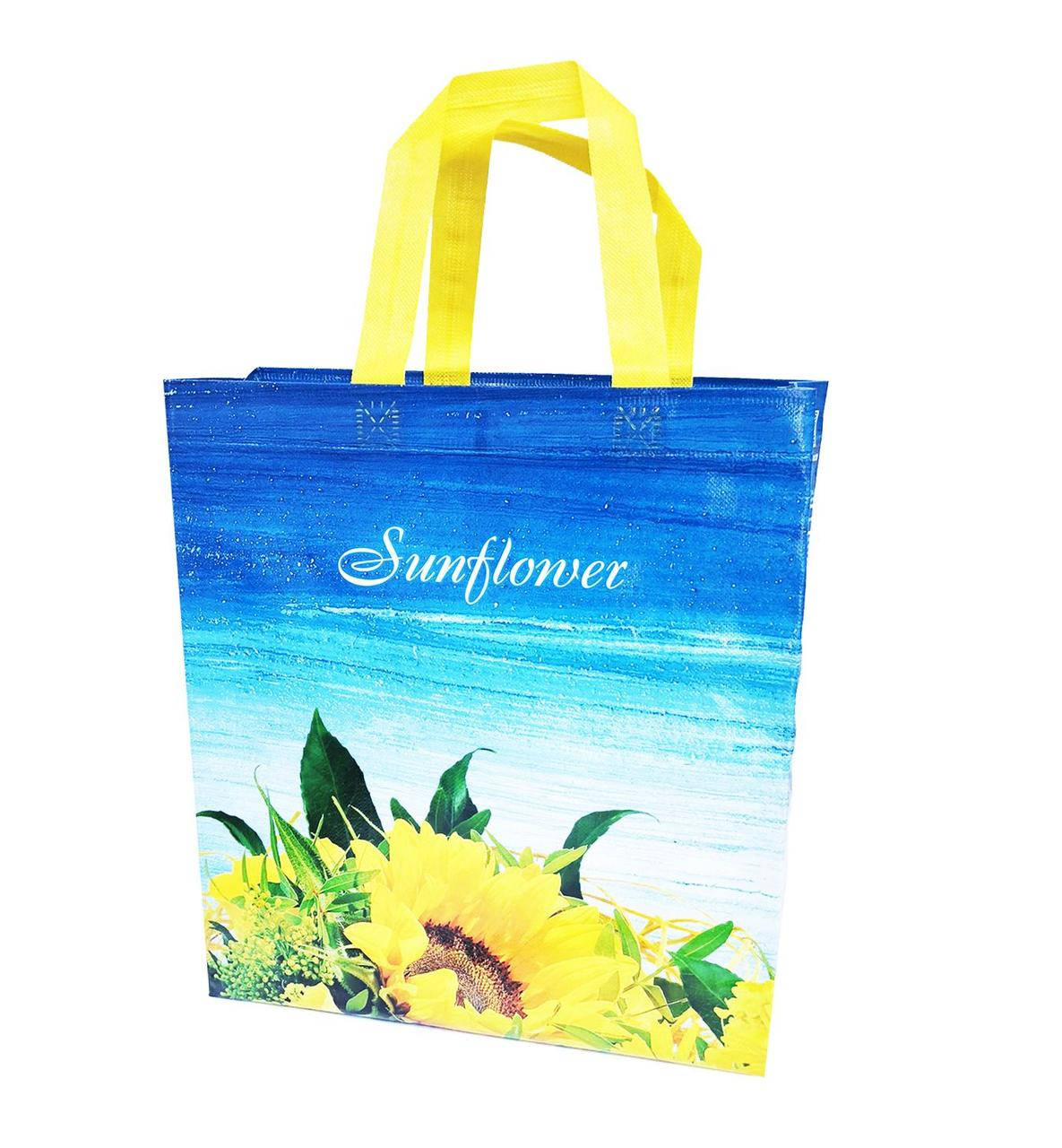 

Эко сумка ламинированная 29*33 см Sunflower