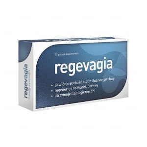 

Regevagia - увлажнение и регенерация вагинальной слизистой, 10 глобул