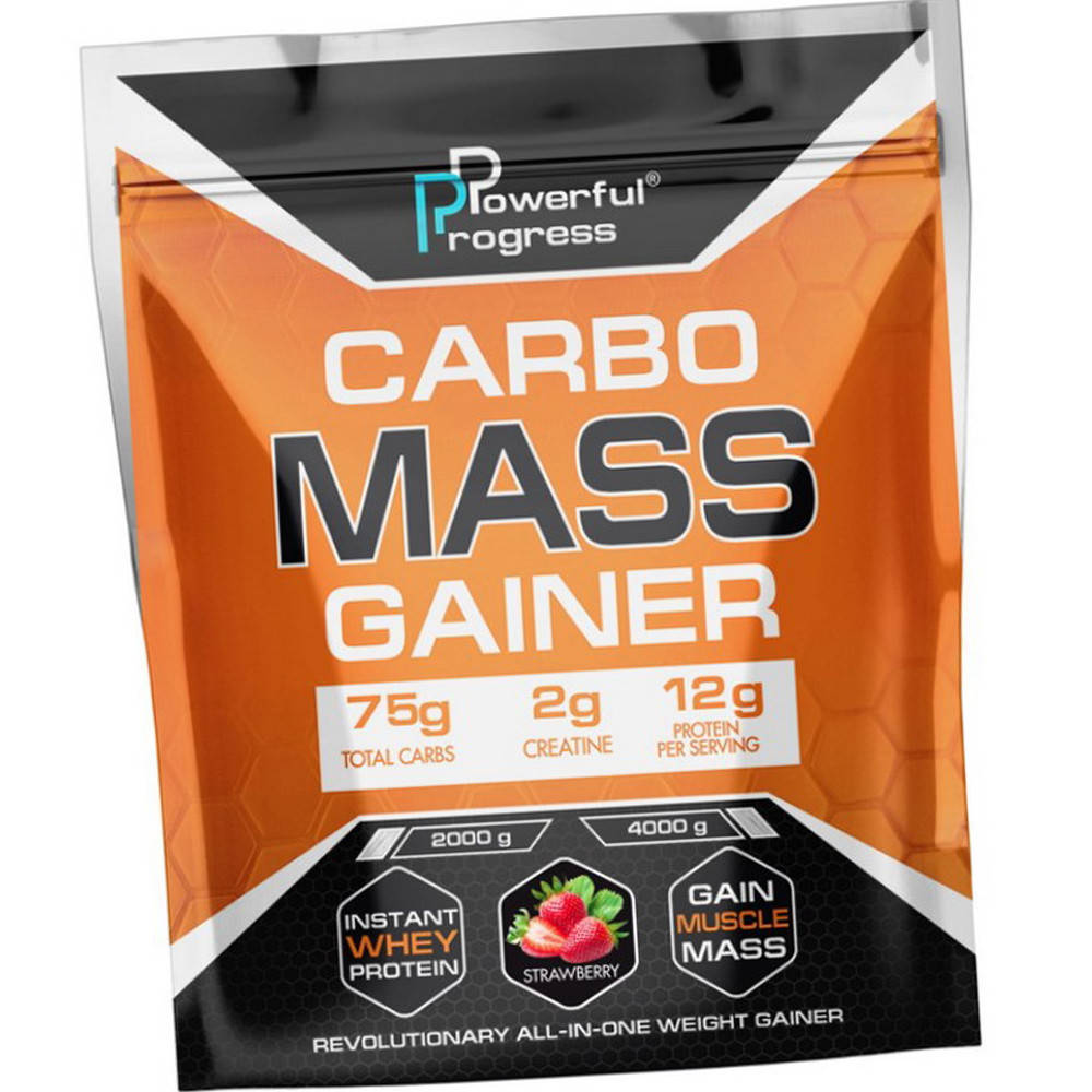 

Высокоуглеводный гейнер для набора веса Powerful Progress Carbo Mass Gainer 4000 г