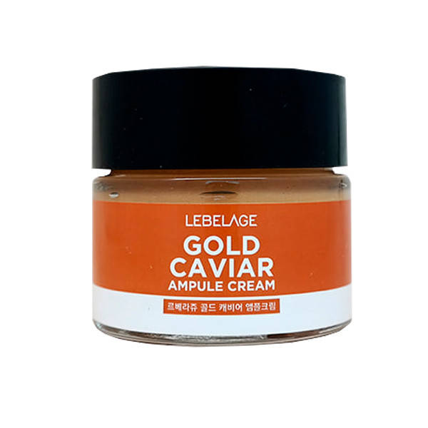 

Омолаживающий крем с золотом и экстрактом икры LEBELAGE Ampoule Cream Gold Caviar
