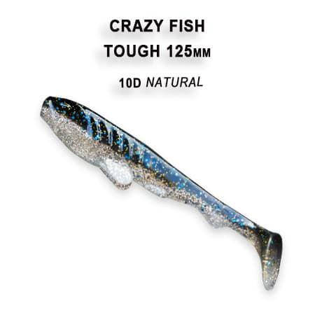 

Съедобный силикон Crazy Fish Tough 5" 28-125-10d-6 кальмар