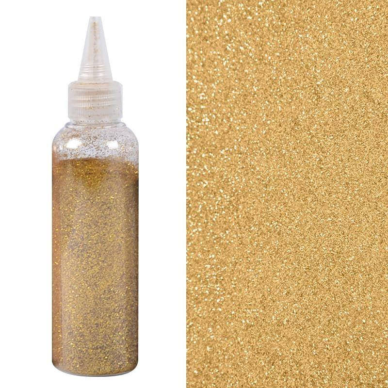 

Гліттер в баночці Золото