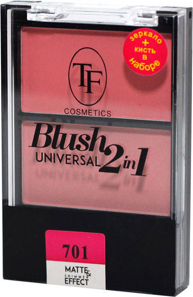 

Румяна TF двухцетные Cosmetics Universal Blush 2in1