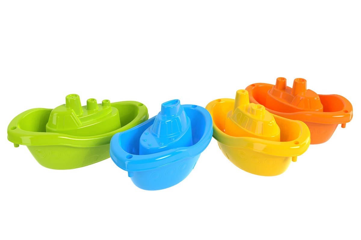 

Кораблик ТехноК 6603 пластиковый для ванны детский для купания песка игрушки для малышей