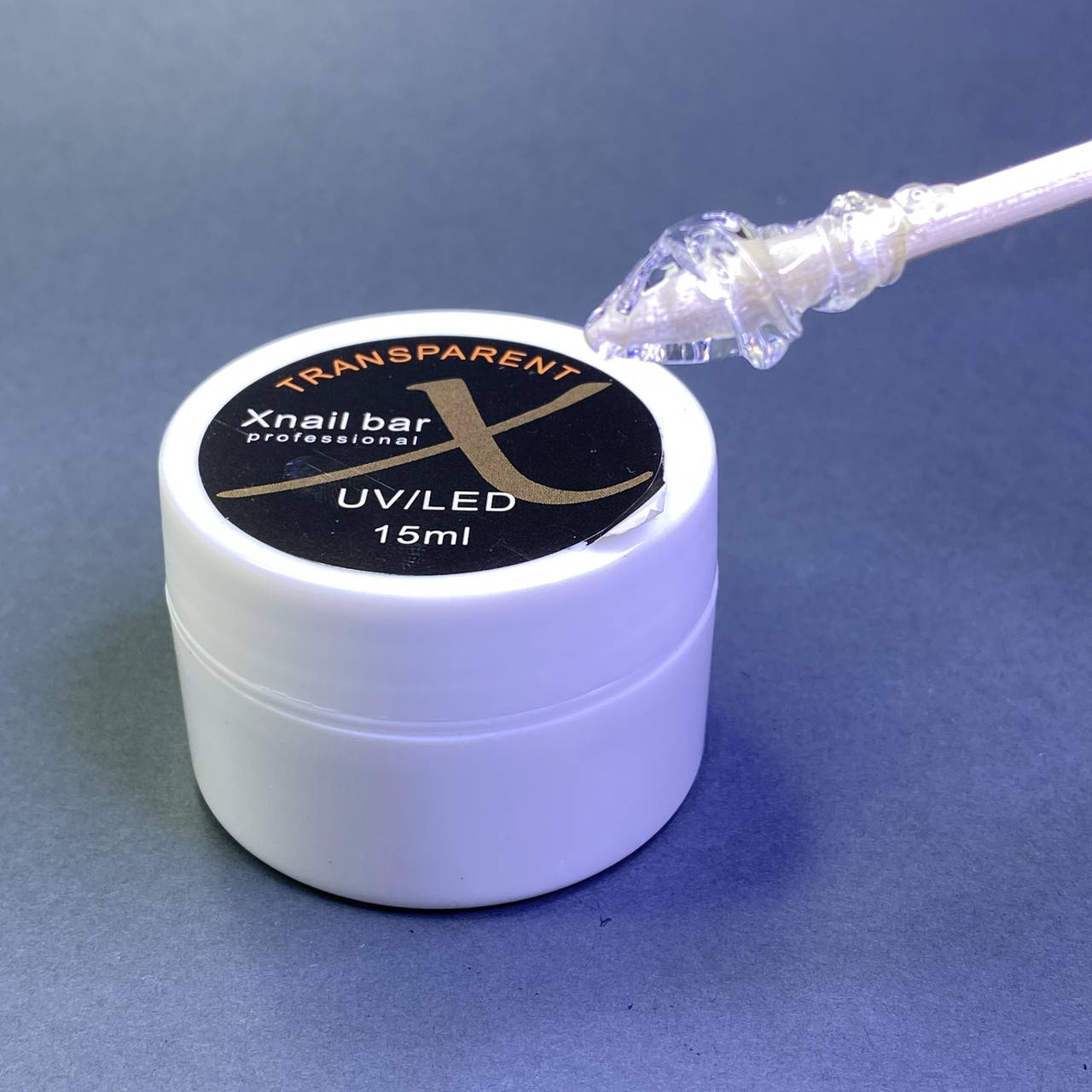 

Гель прозрачный для наращивания ногтей X Nail Bar Professional Transparent 15 мл