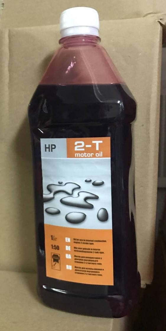 

Масло для бензо инструментов 2Т Motor OIL / масло для 2х тактных двигателей / фасовка 1 л