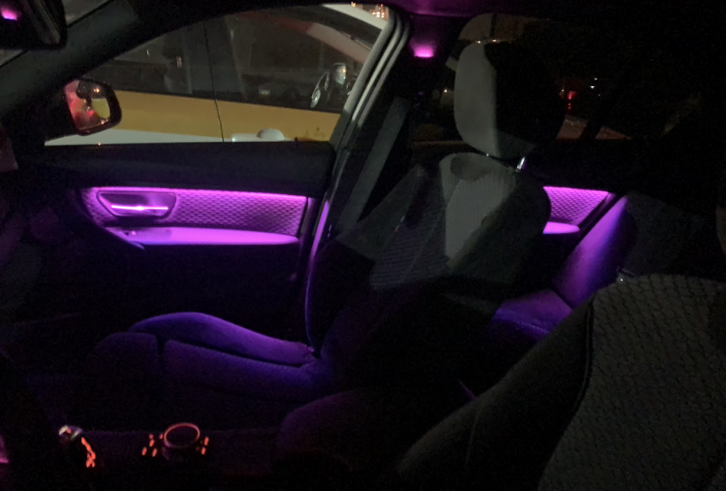 

RGB подсветка в салон 8 цветов BMW F30