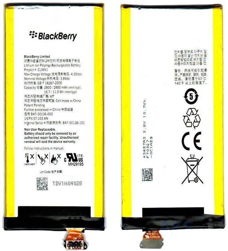 

Аккумулятор батарея BAT-50136-003 для BlackBerry Z30 Z20 оригинальный