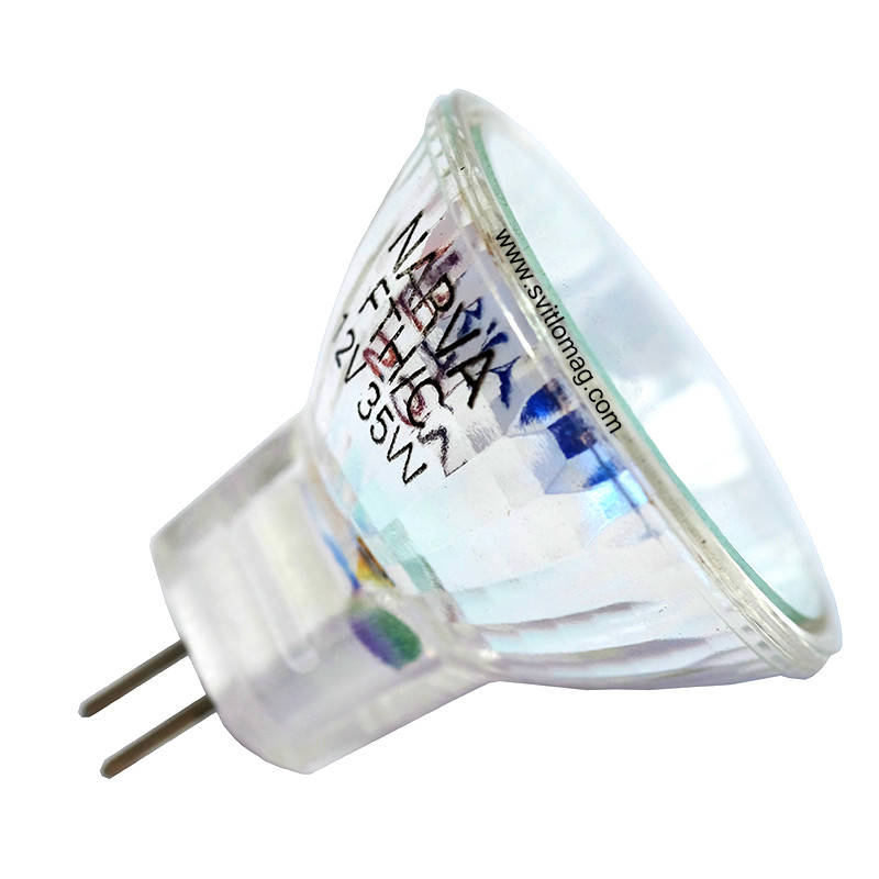 

Лампа галогенная с отражателем 12v - 35w NARVA FTH/C 30° MR11 GU4