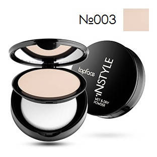 

Пудра компактная TopFace Wet & Dry Instyle PT-261 №003
