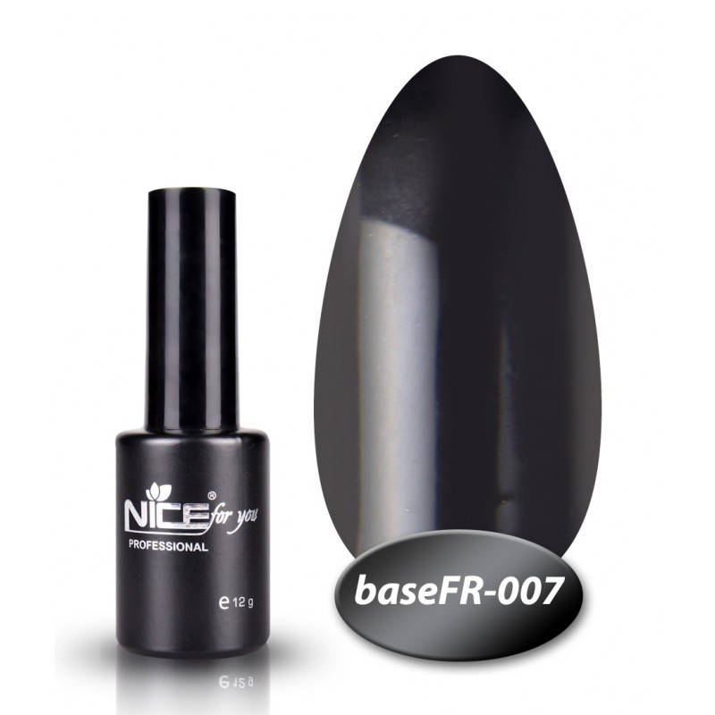 

Камуфлирующая база Base FR -007 Nice for you черная 12 мл