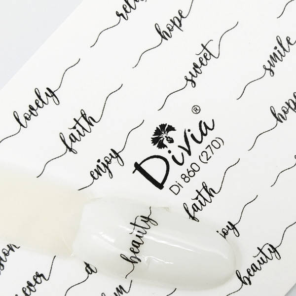 

Divia Наклейки Слайдер-дизайн Di860 №270