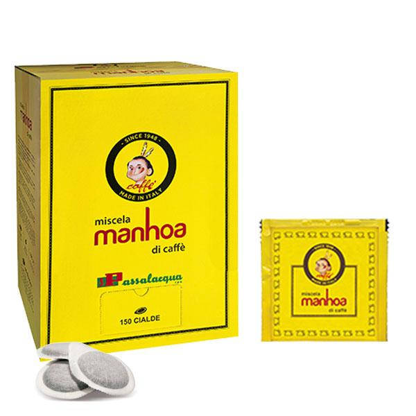 

Кофе в чалдах (монодозах) (75% Арабика,) Manhoa Passalacqua 44 мм