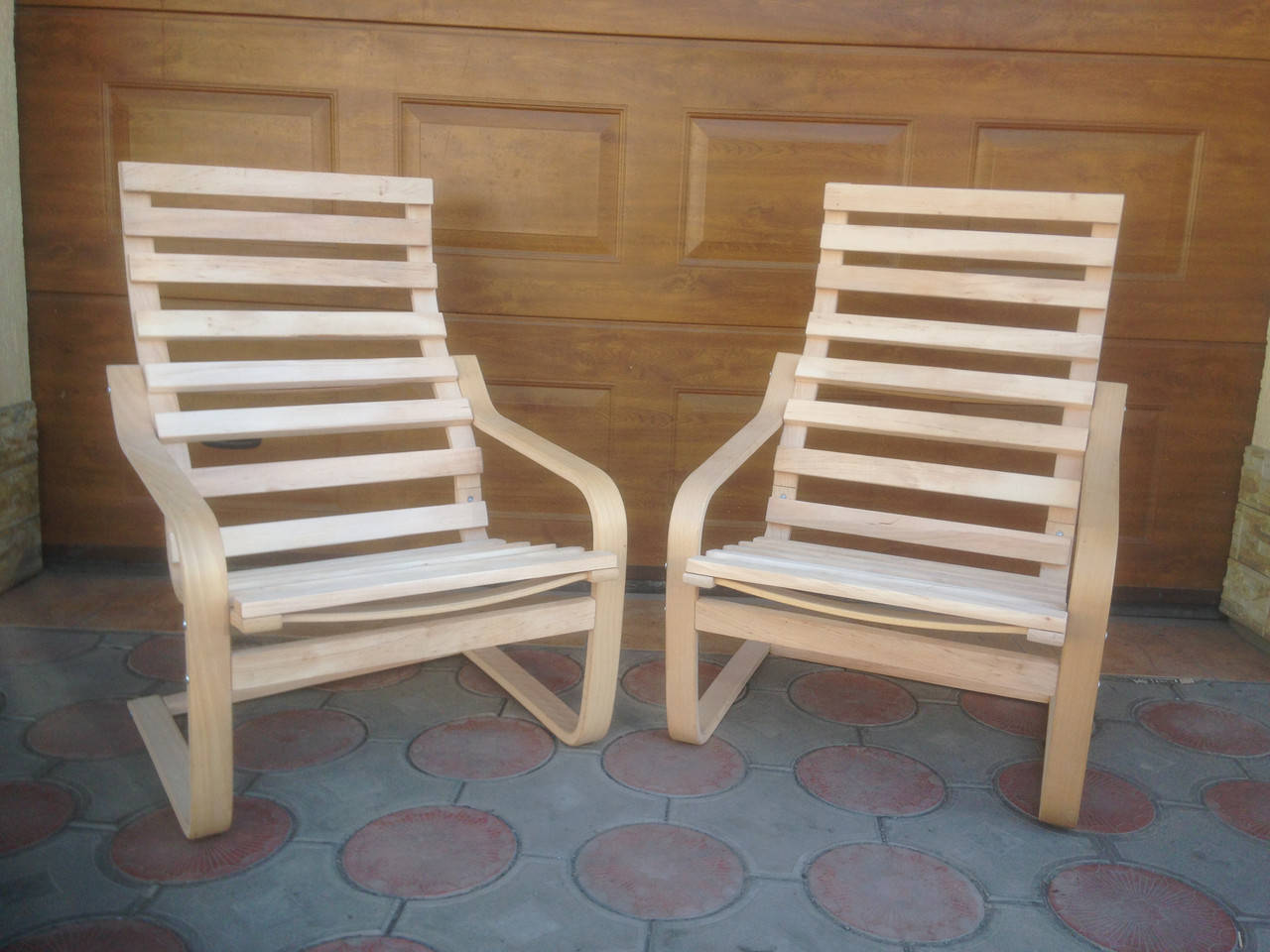 

Кресло-качалка из бука