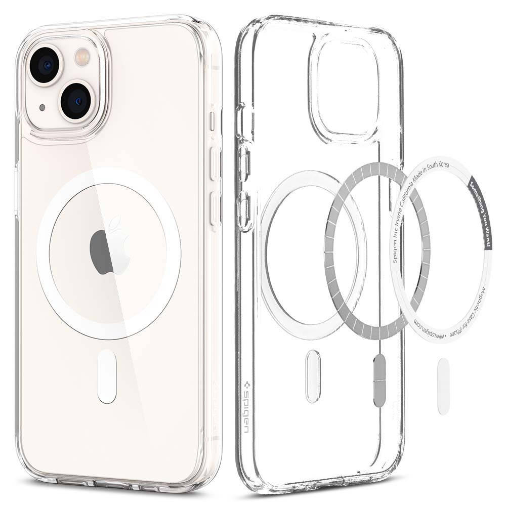 

Чехол Spigen Ultra Hybrid Mag для iPhone 13 White (ACS03528), Белый