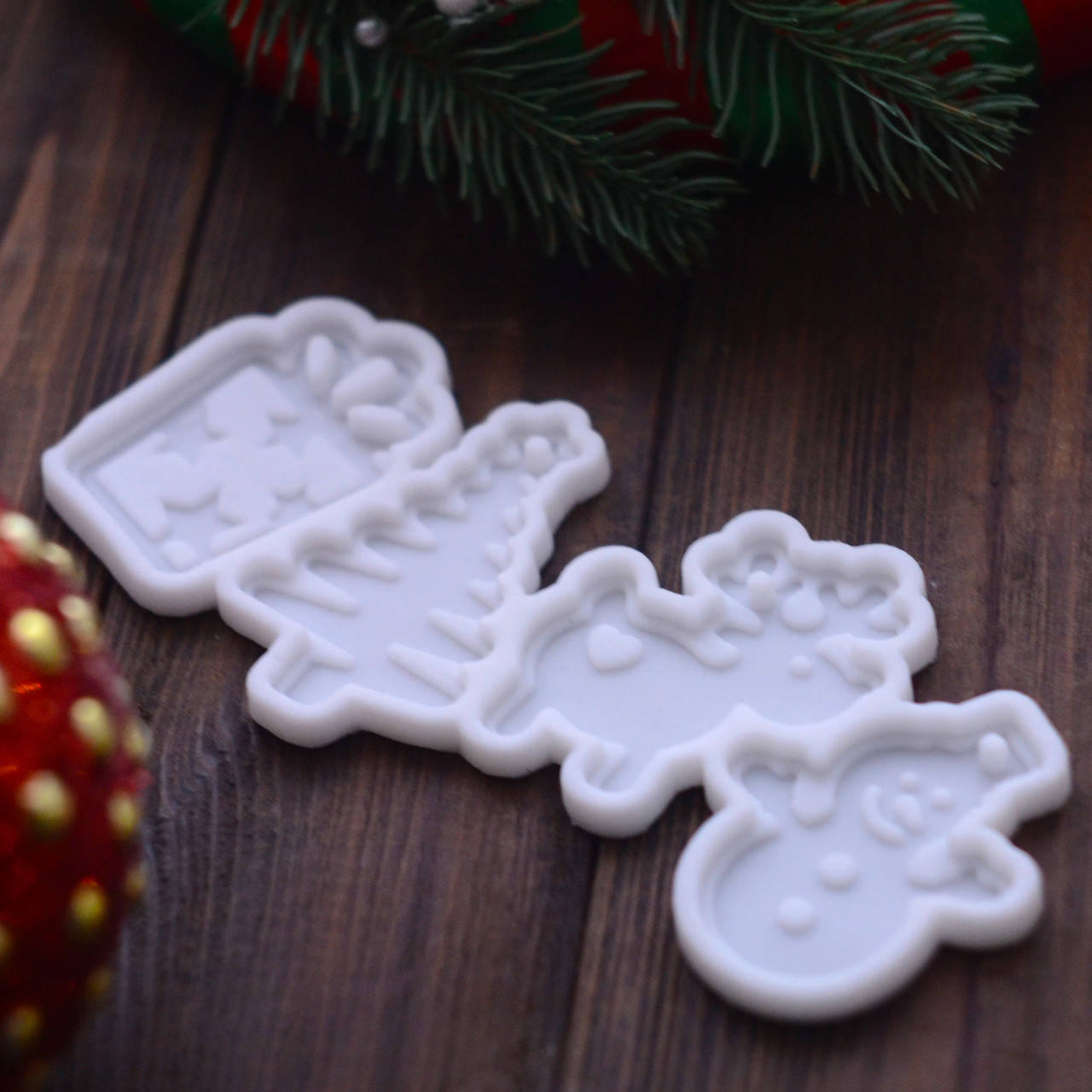 

Молд силиконовый "Подарки" (размер 6х4 см.)