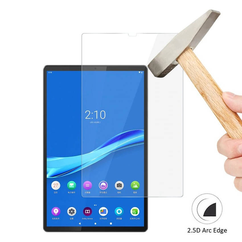 

Противоударное защитное стекло Anomaly 2.5D 9H для планшета Lenovo Tab K10 TB-X6C6 2021 10.3" (прозрачное), Прозрачный
