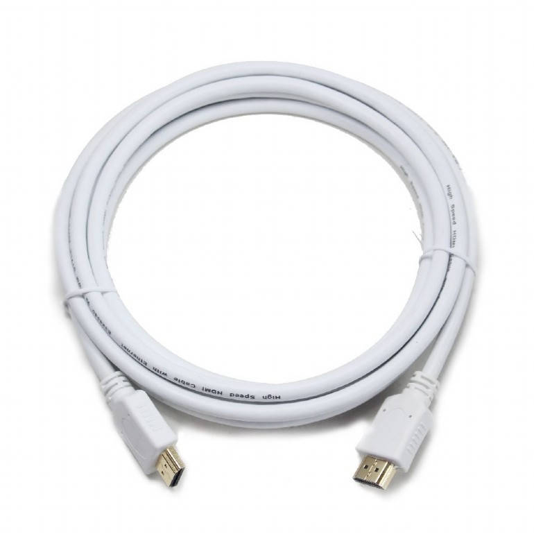 

Кабель HDMI-HDMI Cablexpert 1м (CC-HDMI4-W-1M), Белый
