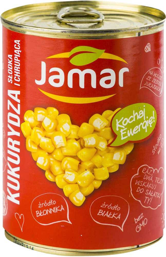 

Кукурудза солодка консервована Jamar 400г